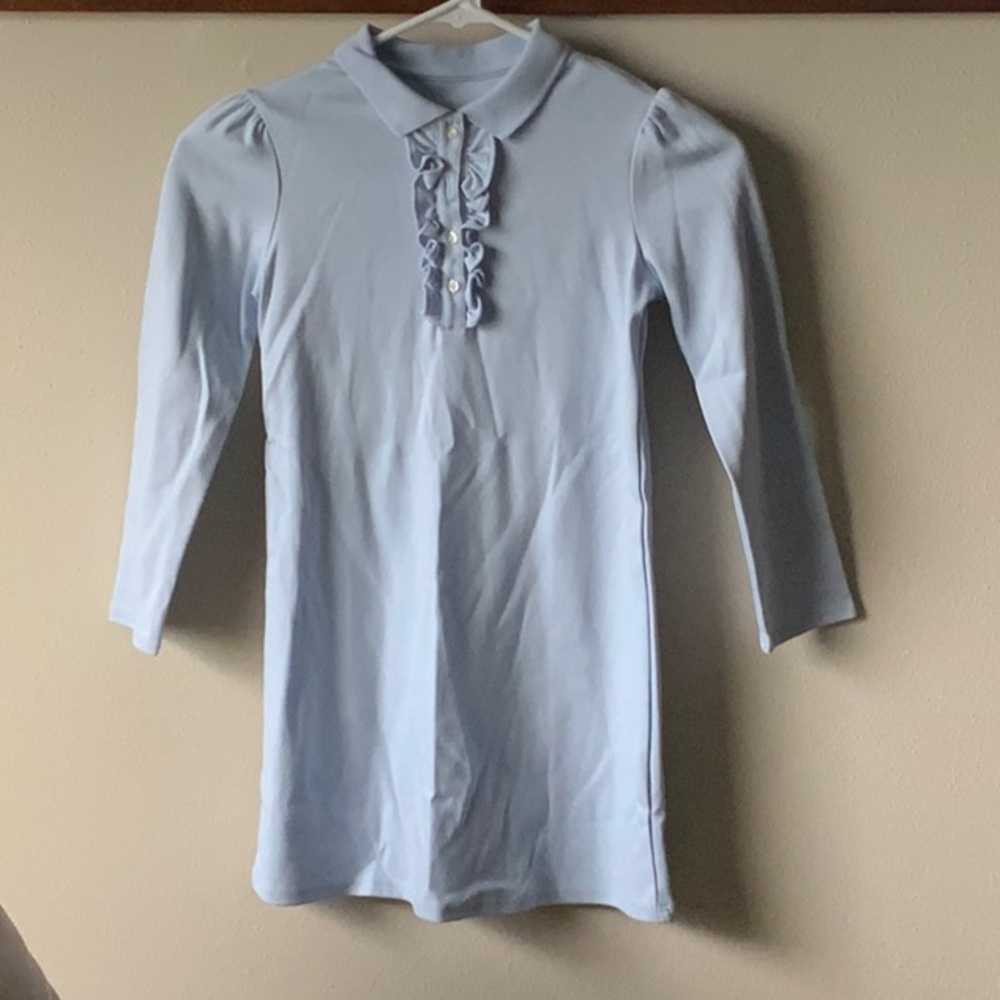 Blue uniform dress